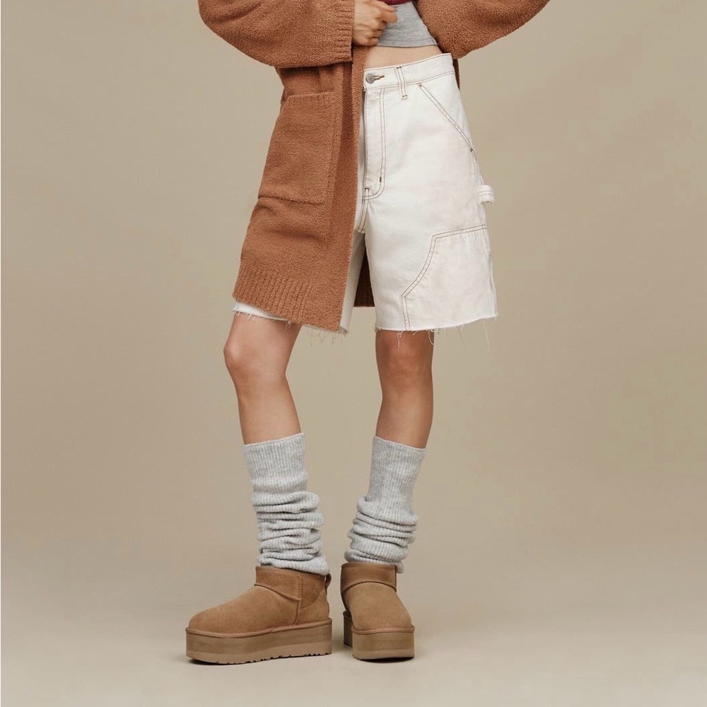 UGG Women's Tan chestnut Ulta mini Platform Boots - Picture 2 of 16